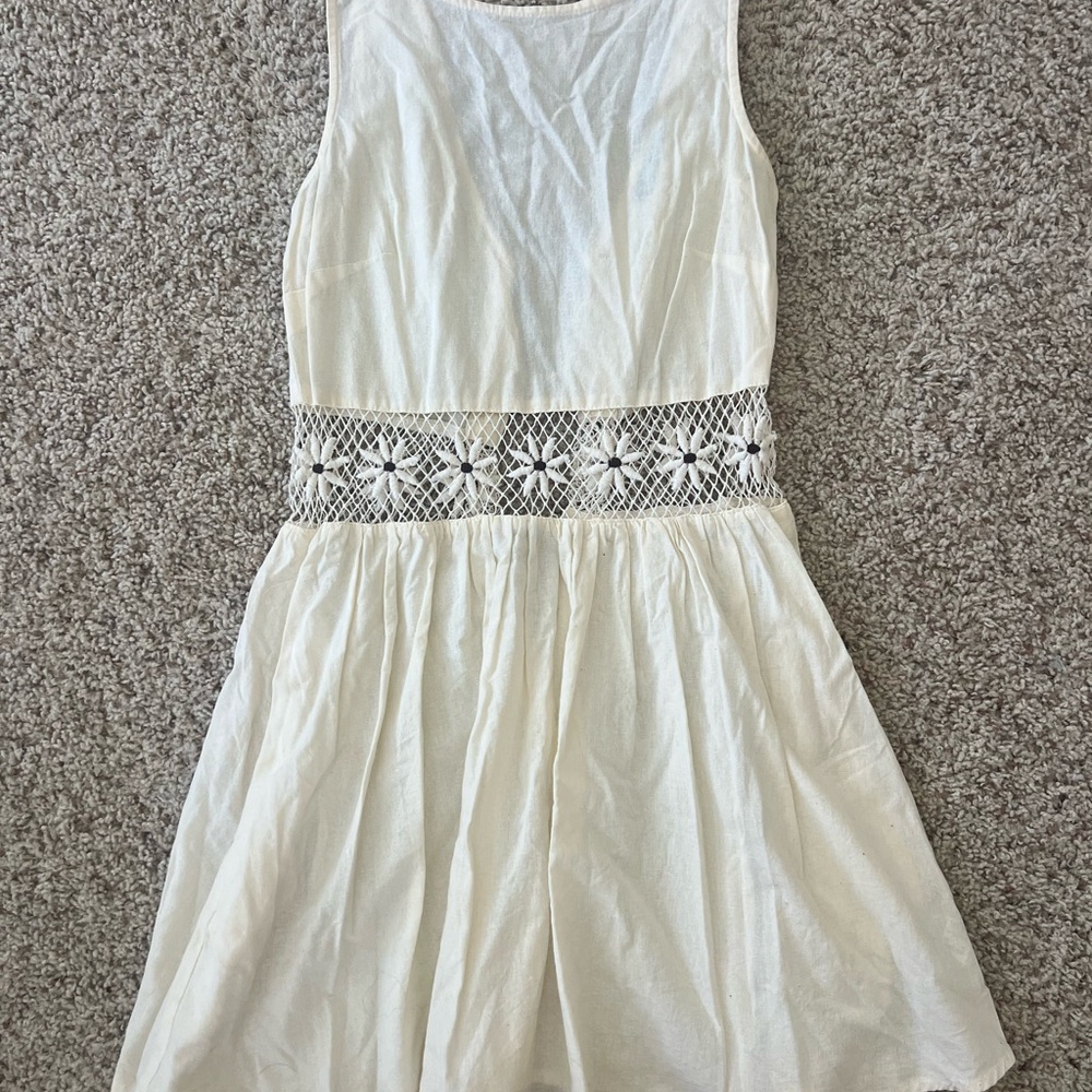 Topshop White Mini Dress size 0